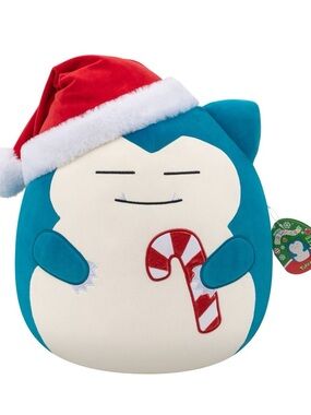 Pokemon 14" Holiday Squishmallows Pokemon Snorlax Plush